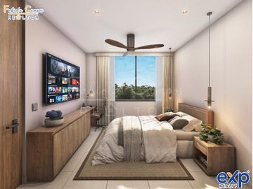 Departamento de 1 recámara en VENTA al norte de Mérida Yucatán- entrega ABRIL 2027