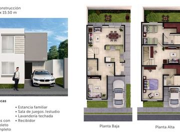 🏡 ¡EXCLUSIVAS RESIDENCIAS EN GARCÍA! | Ubicación Privilegiada entre Av. Lincoln y Libramiento | 124.79 m² de construcción ¡BONO DE $200,000 ESTE MES