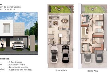 🏡 ¡EXCLUSIVAS RESIDENCIAS EN GARCÍA! | Ubicación Privilegiada entre Av. Lincoln y Libramiento | 124.79 m² de construcción ¡BONO DE $200,000 ESTE MES
