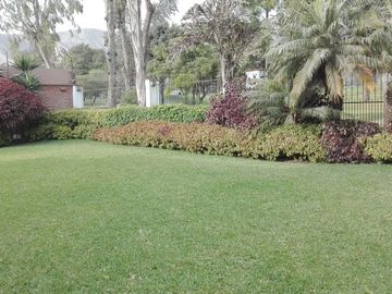 VENTA DE CASA EN LA PLANICIE RODEADA DE 2,000 M2 DE JARDINES – COLINDANTE Y CON ACCESO AL CLUB EL GOLF LA PLANICIE