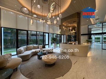 Condominium 32.2 sq.m. Aspire Erawan Prime, next to BTS Erawan, Kanchanaphisek Ring Road, Sukhumvit Road, Mueang Samut Prakan, Samut Prakan