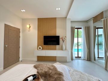 For sale, Pool Villa with mountain view, near Kad Farang, very good location, convenient transportation, suitable for living or renting out