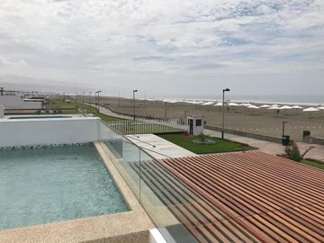 Hermosa Casa De Playa En 1era Fila y 2 piscinas en el Condominio Formentera - Asia