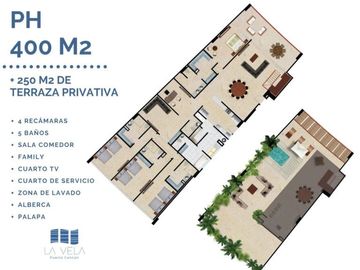 VENTA DE DEPARTAMENTO EN PUERTO CANCUN ZONA HOTELERA