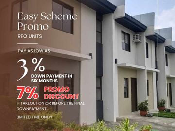 ELEGANT READY FOR OCCUPANCY HOMES BY AYALA LAND NEAR THE COOL CITY OF TAGAYTAY WITH BIG SAVINGS!