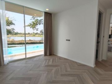 For Sale: Lakeview Pool Villa with Doi Suthep Mountain View. Located in Doi Saket, Chiang Mai – Fully Furnished with Built-in Furniture