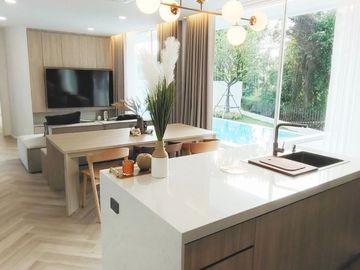 For Sale: Lakeview Pool Villa with Doi Suthep Mountain View. Located in Doi Saket, Chiang Mai – Fully Furnished with Built-in Furniture