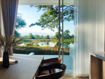 For Sale: Lakeview Pool Villa with Doi Suthep Mountain View. Located in Doi Saket, Chiang Mai – Fully Furnished with Built-in Furniture