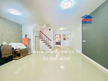 2-storey townhouse, 20.7 sq.w., Novo Ville Village, Lam Luk Ka, Khlong 2, near Sinphaet Hospital, Lam Luk Ka, Soi Phianon, Lam Luk Ka Road, Pracha Uth