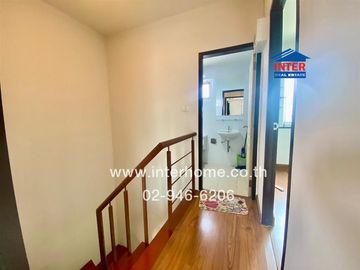 2-storey townhouse, 20.7 sq.w., Novo Ville Village, Lam Luk Ka, Khlong 2, near Sinphaet Hospital, Lam Luk Ka, Soi Phianon, Lam Luk Ka Road, Pracha Uth