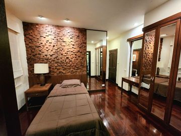 Beautiful house for sale with built-in furniture made of real wood, Lanna Resort style