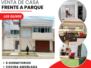 ESPECTACULAR CASA DE 200m2 FRENTE A PARQUE