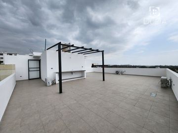 Zona Animas, nueva, 3 recamaras con baño, jardín, área de juegos, roof garden