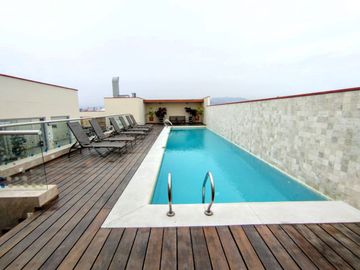 Lindo dpto., Miraflores, 125 m2, 3 dorms, 3 baños, 2 estac.