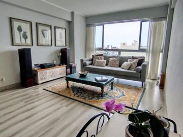 Lindo dpto., Miraflores, 125 m2, 3 dorms, 3 baños, 2 estac.