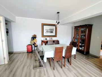 Lindo dpto., Miraflores, 125 m2, 3 dorms, 3 baños, 2 estac.