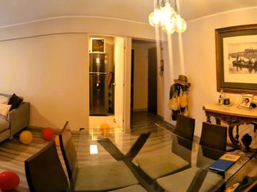 Lindo dpto., Miraflores, 125 m2, 3 dorms, 3 baños, 2 estac.