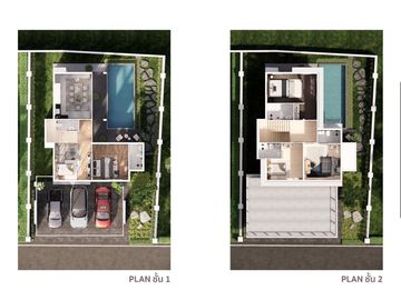 For sale, a modern luxury pool villa in Pa Daed area, easy access to the city, with many freebies