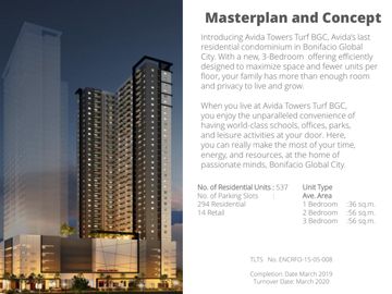 Rent To Own condo in BGC Taguig City