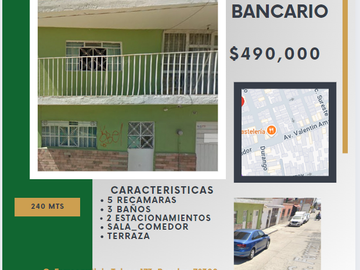 REMATE BANCARIO CASA EN  SAN LUIS POTOSI