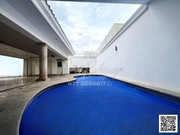 CASA EN VENTA, JARDINES DEL CAMPESTRE, 4 REC CON BAÑO. ALBERCA, EQUIPADA,