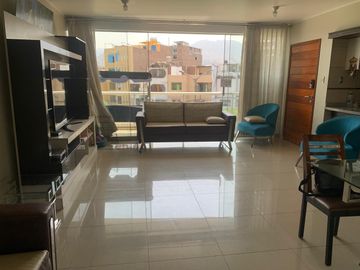 Bajo de Precio Venta De Departamento De 118 M² En Verdolagas 109, Piso 3,  Los Olivos  $ 113,000.00