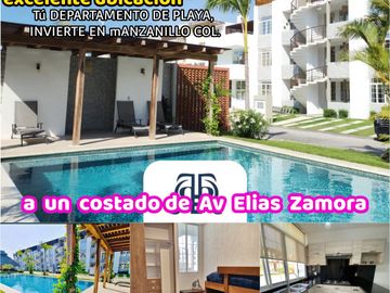 DEPARTAMENTOS EN VENTA  EN MANZANILLO