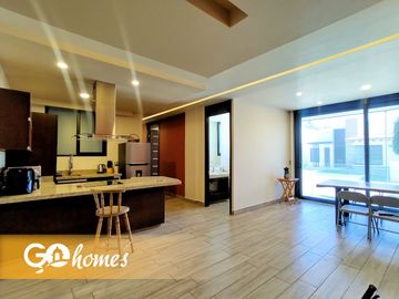 Departamento en Tequisquiapan, Fracc El Dorado, Planta baja, 3 rec, amenidades