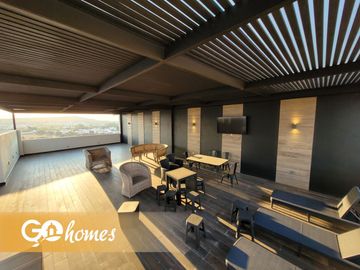 Departamento en Tequisquiapan, Fracc El Dorado, Planta baja, 3 rec, amenidades