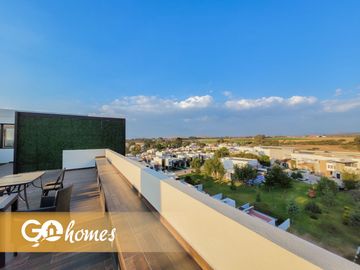 Departamento en Tequisquiapan, Fracc El Dorado, Planta baja, 3 rec, amenidades