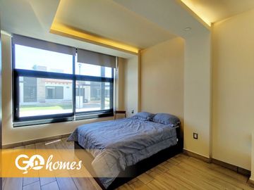 Departamento en Tequisquiapan, Fracc El Dorado, Planta baja, 3 rec, amenidades