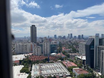 EN EL CONJUNTO RESIDENCIAL BE GRAND ALTO POLANCO, LOFT  DE 43 M2 CON TODAS LAS AMENIDADES, 1 ESTACIONAMIENTO FIJO E INDEPENDIENTE