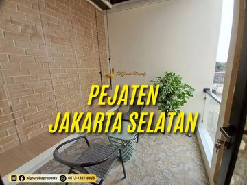 RUMAH TOWNHOUSE MUSLIM TANPA RIBA BISA CUSTOME PRIVATE LIFT DAN ATTIC ROOM PASAR MINGGU JAKARTA SELATAN