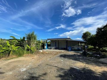Land and house for sale good location ,near Chedi Mae Krua Market, San Sai, No flood