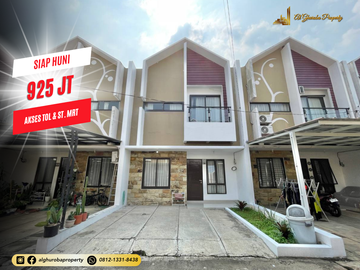 RUMAH SIAP HUNI MURAH 3KT 900 JT-AN DEKAT VILLA DAGO PAMULANG TANGSEL
