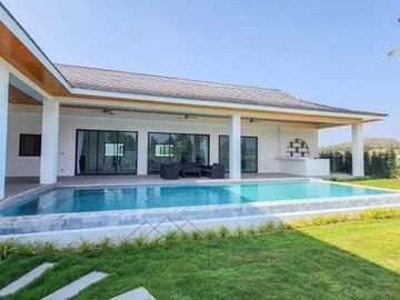 New pool villas at Huahin Soi 112, Mountain view, price 10.99 Million Baht