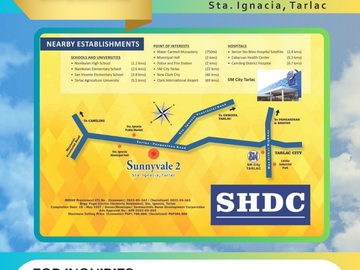 House & Lot for Sale near Clark Pampanga Sunnyvale 2 Tarlac