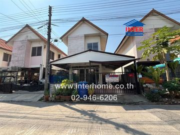 2-storey detached house, 21.3 sq.w., Rangsit Eua-Athorn Village, Khlong 5, Soi Khlong Ha, East Side 9, Rangsit-Nakhon Nayok Road, Khlong Luang Road, K