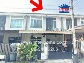 2-storey townhouse, 17.5 sq.w., Pruksa Ville Village 67, Petchkasem 91, Soi 13, Petchkasem 91 Soi, Kanchanaphisek Road, Petchkasem 91 Road, Krathum Ba
