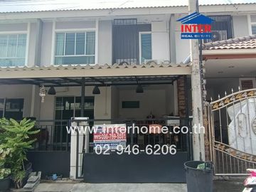 2-storey townhouse, 17.5 sq.w., Pruksa Ville Village 67, Petchkasem 91, Soi 13, Petchkasem 91 Soi, Kanchanaphisek Road, Petchkasem 91 Road, Krathum Ba