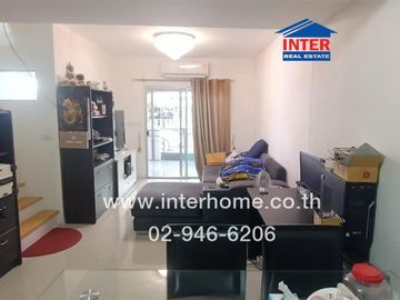 2-storey townhouse, 17.5 sq.w., Pruksa Ville Village 67, Petchkasem 91, Soi 13, Petchkasem 91 Soi, Kanchanaphisek Road, Petchkasem 91 Road, Krathum Ba