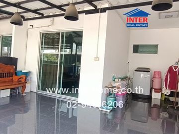 2-storey townhouse, 17.5 sq.w., Pruksa Ville Village 67, Petchkasem 91, Soi 13, Petchkasem 91 Soi, Kanchanaphisek Road, Petchkasem 91 Road, Krathum Ba