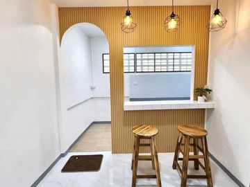Second-hand townhouse for sale, newly renovated, Chitaree Village, Sahapat Group, Sriracha