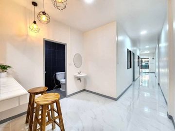 Second-hand townhouse for sale, newly renovated, Chitaree Village, Sahapat Group, Sriracha