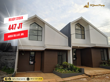 RUMAH SYARIAH READY STOCK 3 KT CIPAYUNG DEPOK 10 MNT STASIUN DEPOK AKSES MOBIL 400 JUTA-AN