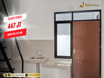 RUMAH SYARIAH READY STOCK 3 KT CIPAYUNG DEPOK 10 MNT STASIUN DEPOK AKSES MOBIL 400 JUTA-AN