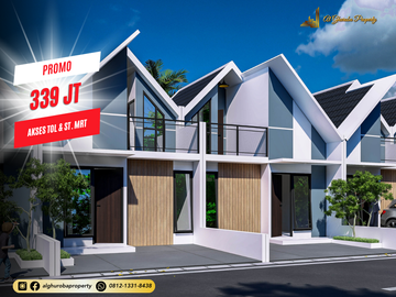 INFO RUMAH CLUSTER MUSLIM CINANGKA PONDOK CABE 300 JUTA-AN