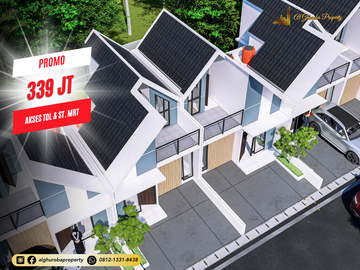 INFO RUMAH CLUSTER MUSLIM CINANGKA PONDOK CABE 300 JUTA-AN