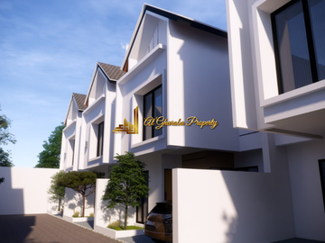 RUMAH 2 LANTAI CLUSTER MODERN 3 KT 900 JUTA-AN LUBANG BUAYA PONDOK GEDE JAKARTA