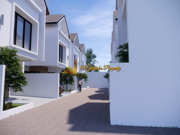 RUMAH 2 LANTAI CLUSTER MODERN 3 KT 900 JUTA-AN LUBANG BUAYA PONDOK GEDE JAKARTA